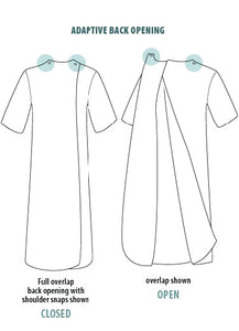 Ladies Adaptive Micro-Polar Fleece Robe