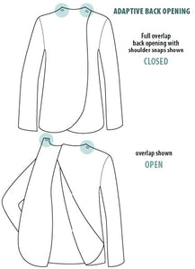 Men's Long Sleeve Fleece Polo Shirt With Functional Top Snaps