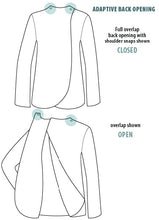 Load image into Gallery viewer, Men&#39;s Long Sleeve Flannel Polo Shirt With Functional Top Snaps

