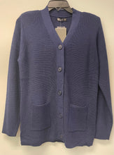 Load image into Gallery viewer, V-neck cardigan with pockets
