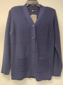 V-neck cardigan with pockets